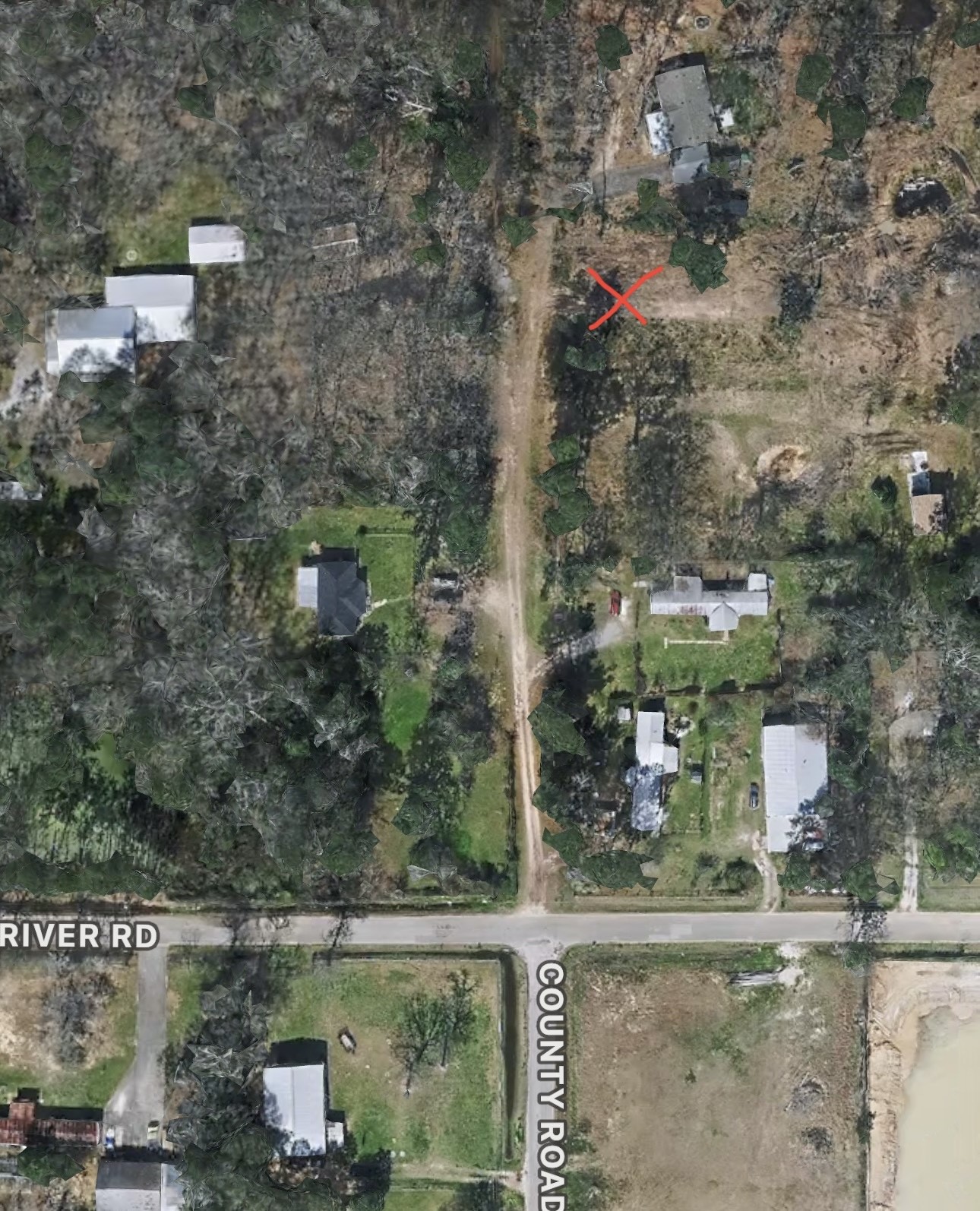 123 County Road 3712 Splendora, TX 77372 - Photo 3 of 5 an aerial view of residential house with outdoor space