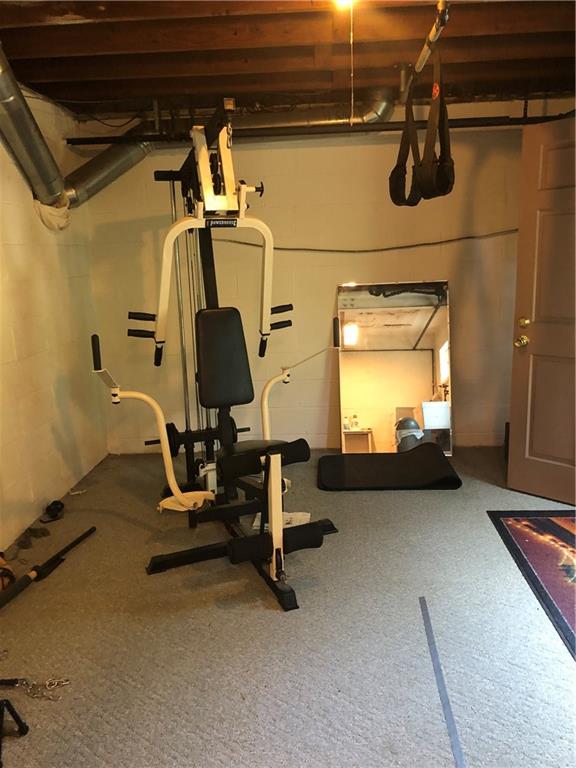 300 Radisson Road Pittsburgh, PA 15227 - Photo 22 of 31 a view of a room with gym equipment