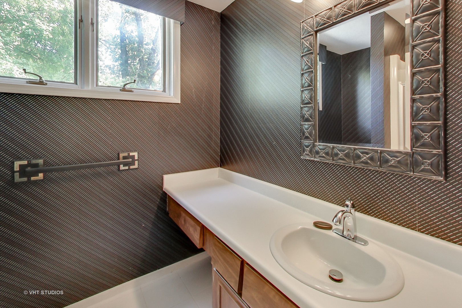 19 Marryat Road Trout Valley, IL 60013 - Photo 14 of 42 a bathroom with a sink and a mirror