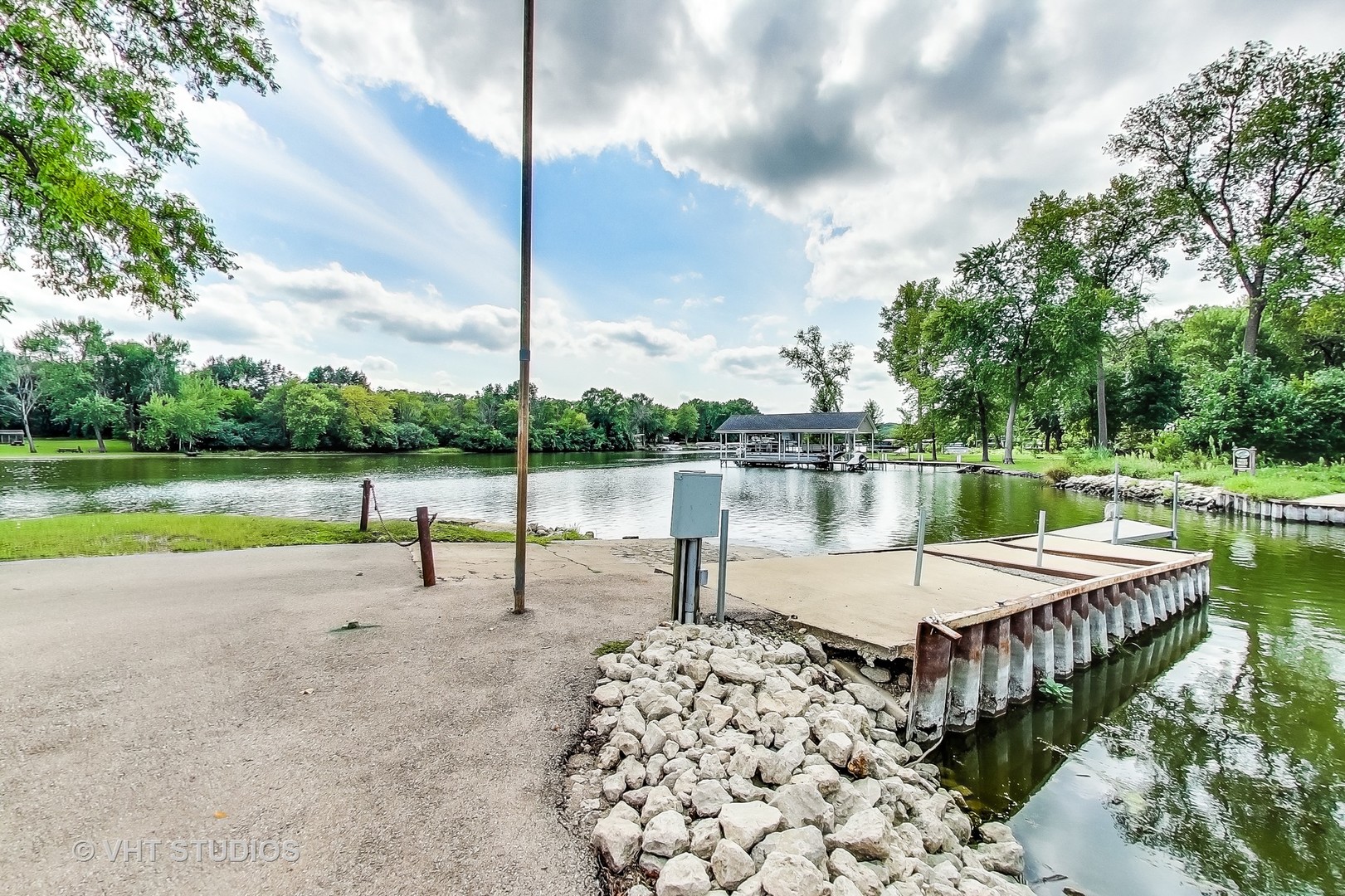 19 Marryat Road Trout Valley, IL 60013 - Photo 36 of 42 a lake view with a sitting space