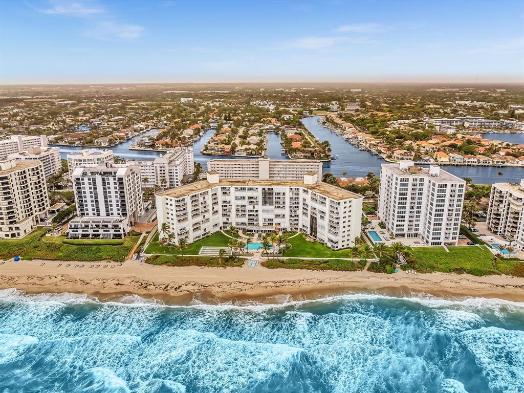 3100 South Ocean Boulevard, Unit 712 Highland Beach, FL 33487 - Photo 1 of 50 a view of building with yard