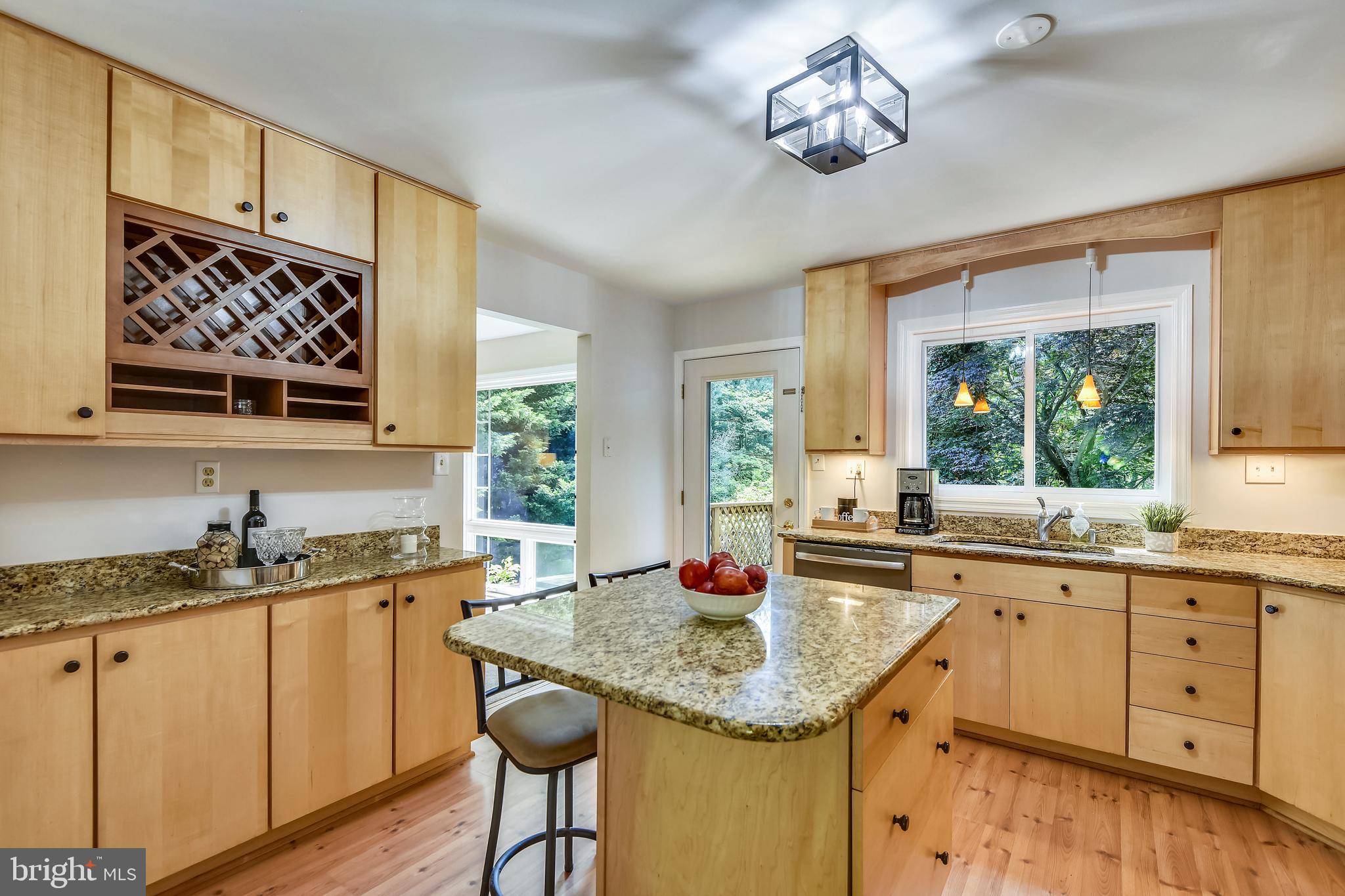 981 Shore Acres Road Arnold, MD 21012 - Photo 9 of 45 Kitchen With Granite Counters and Center Island