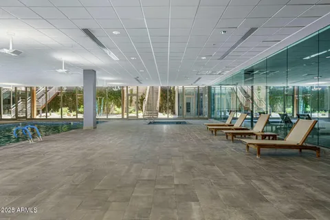 a view of dining room with wooden floor