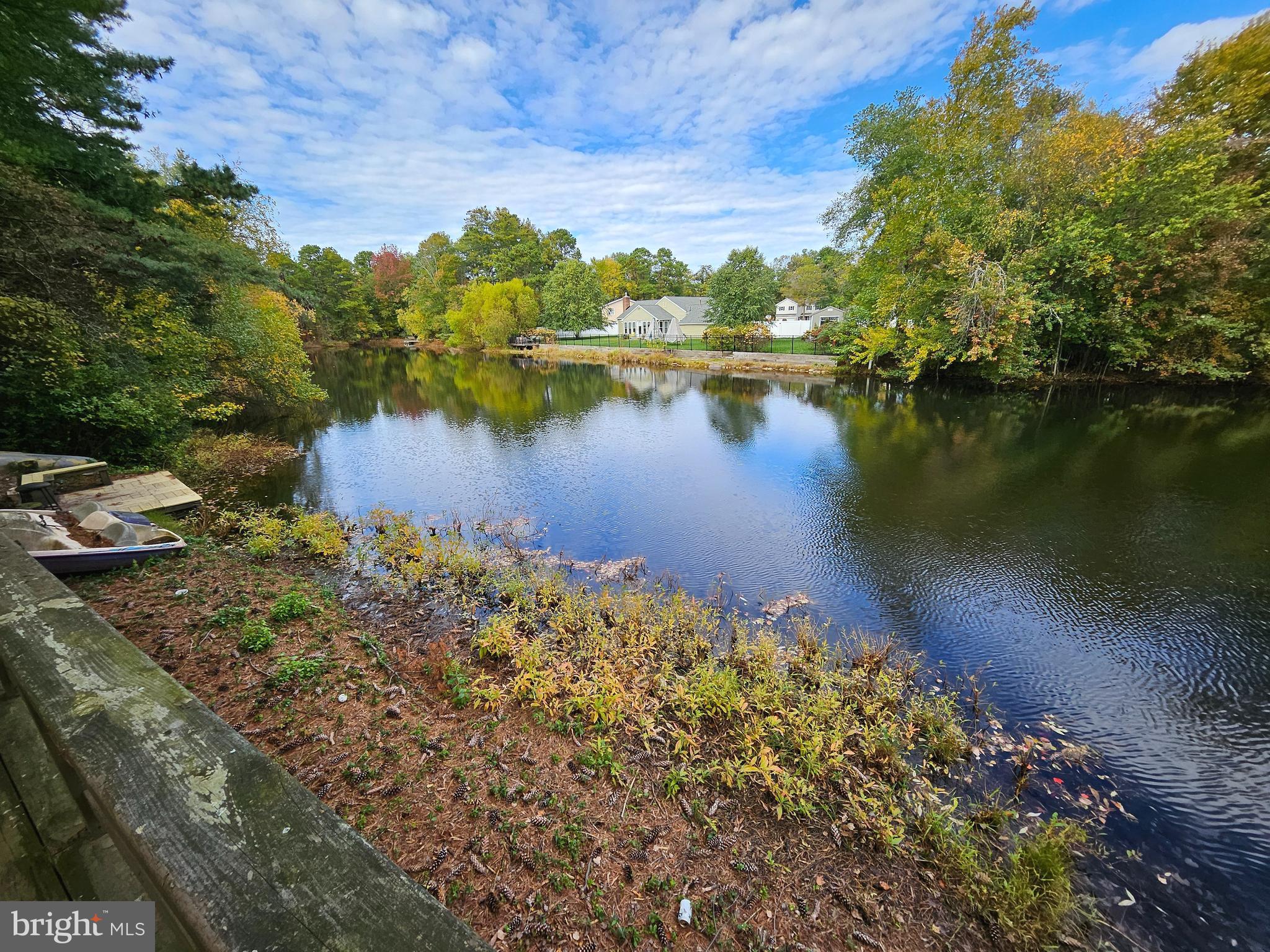 120 Bracken Road Medford, NJ 08055 - Photo 27 of 35 Lake view Private Deck