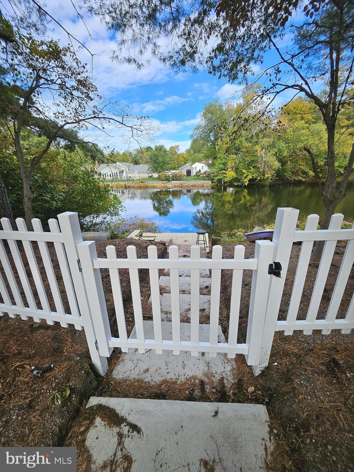 120 Bracken Road Medford, NJ 08055 - Photo 30 of 35 Backyard Lake Dock