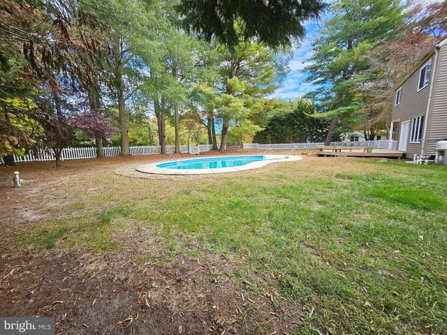 a view of swimming pool with outdoor space