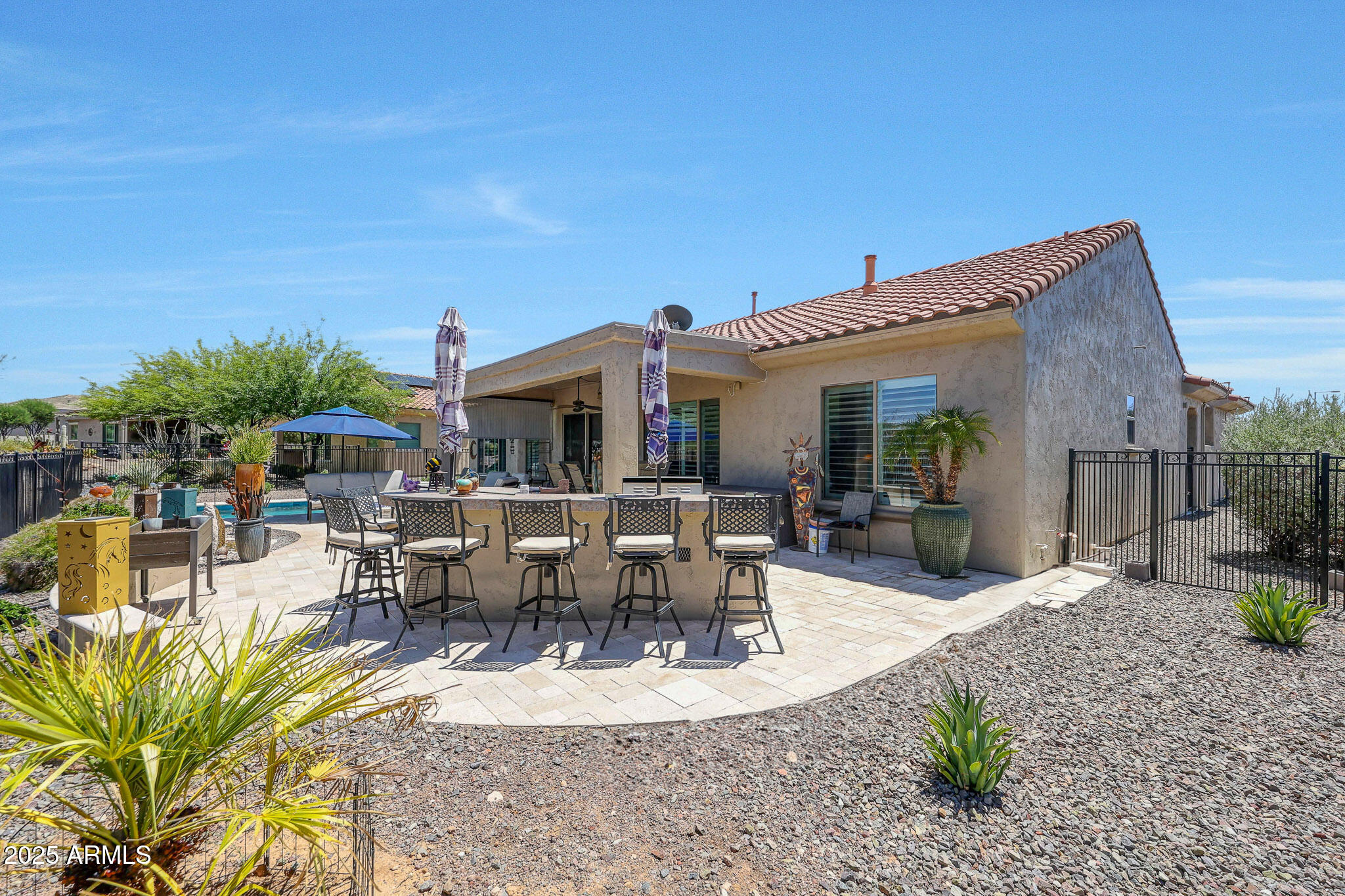 27042 West Burnett Road Buckeye, AZ 85396 - Photo 37 of 46 View to patio