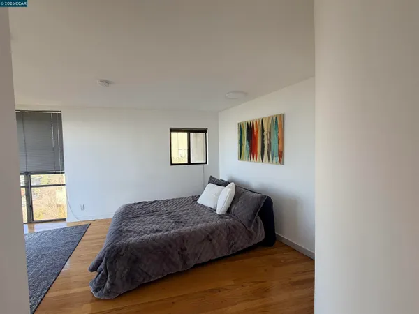 a very nice looking room with a large window