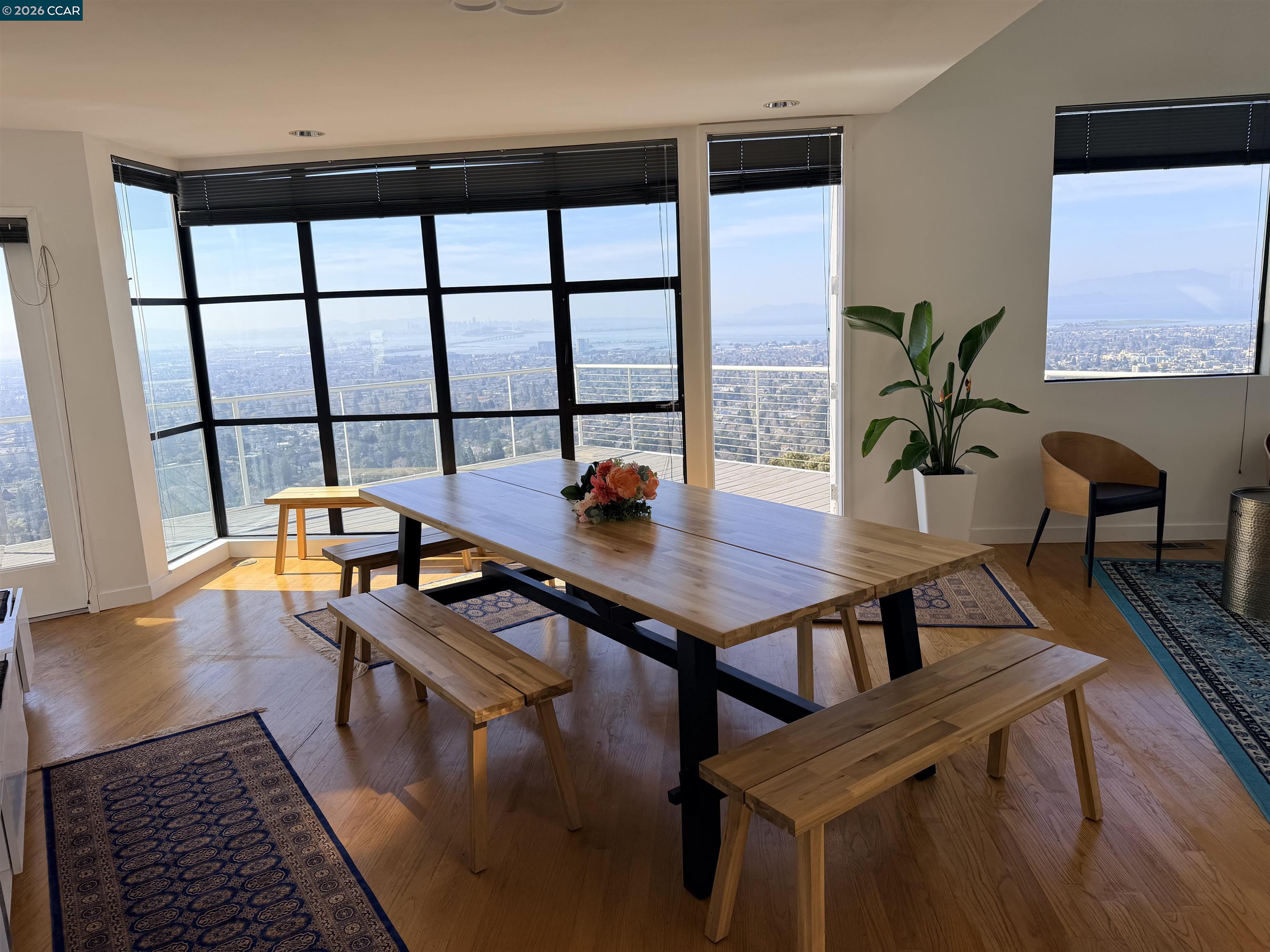 Claremont Hills Berkeley, CA 94705 - Photo 4 of 21 a living room with furniture and wooden floor