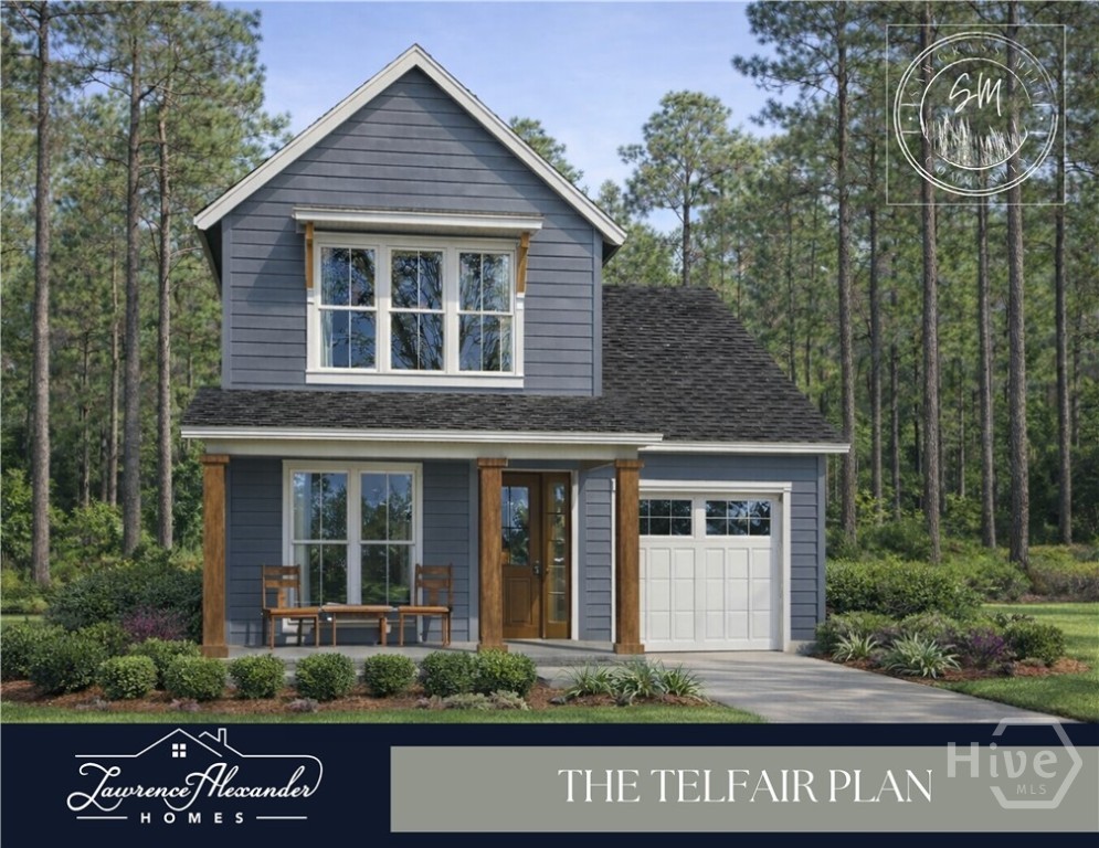 THE TELFAIR PLAN BY LAWRENCE ALEXANDER HOMES.
