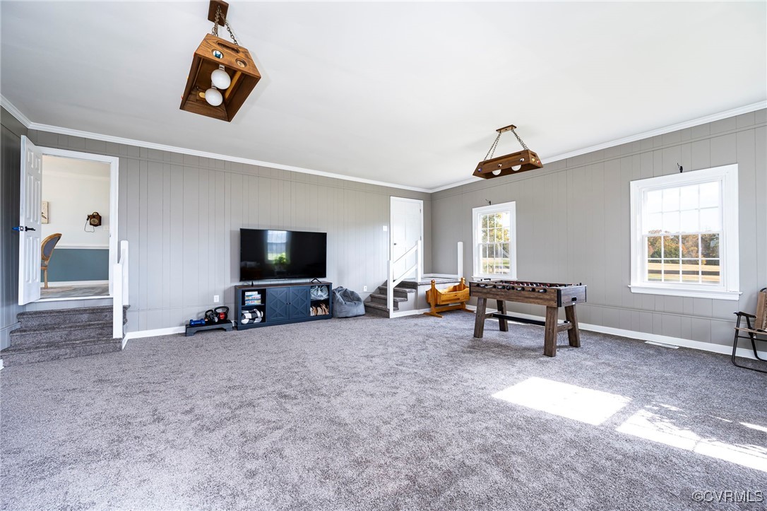 3830 Leabough Road Goochland, VA 23063 - Photo 15 of 47 Bonus room or bedroom 5 with view to kitchen