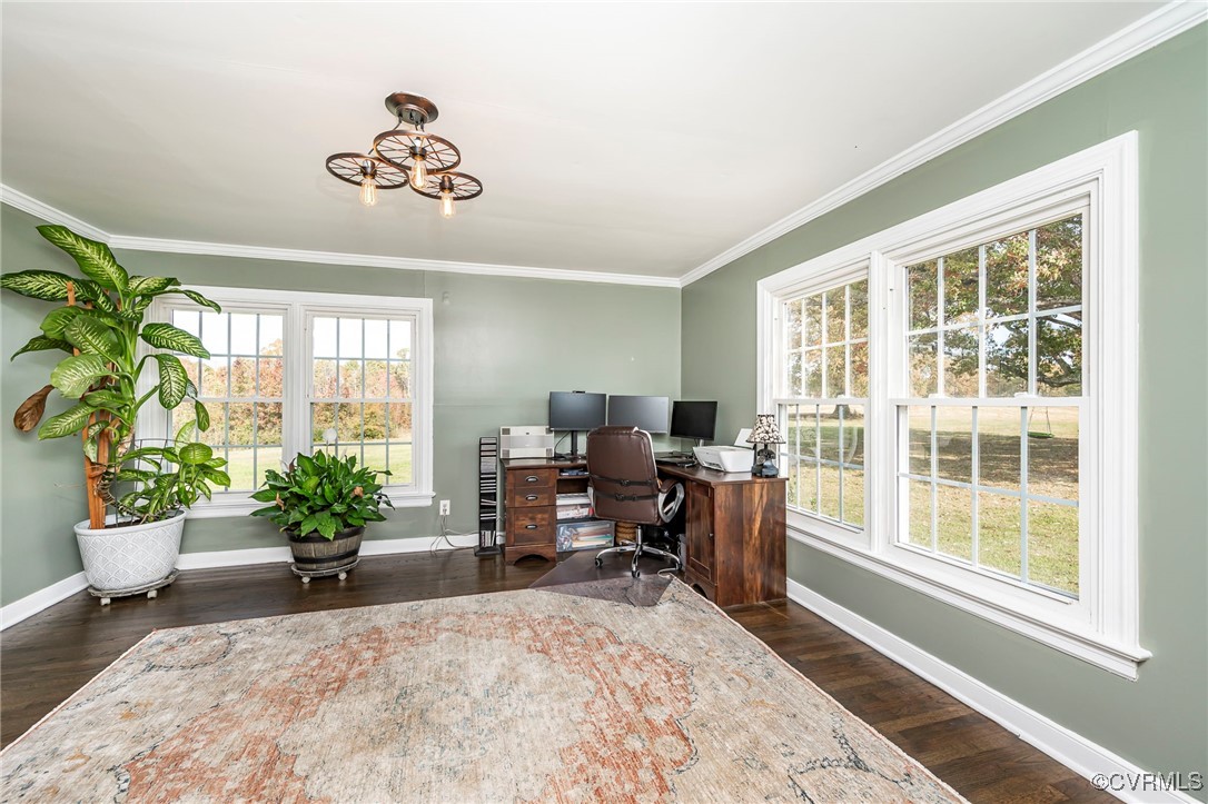 3830 Leabough Road Goochland, VA 23063 - Photo 19 of 47 Formal living room (currently office)