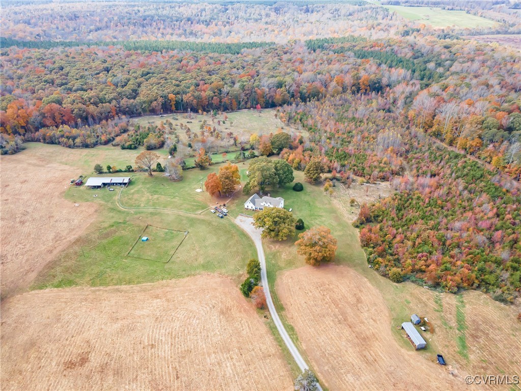 3830 Leabough Road Goochland, VA 23063 - Photo 45 of 47 Aerial view of property