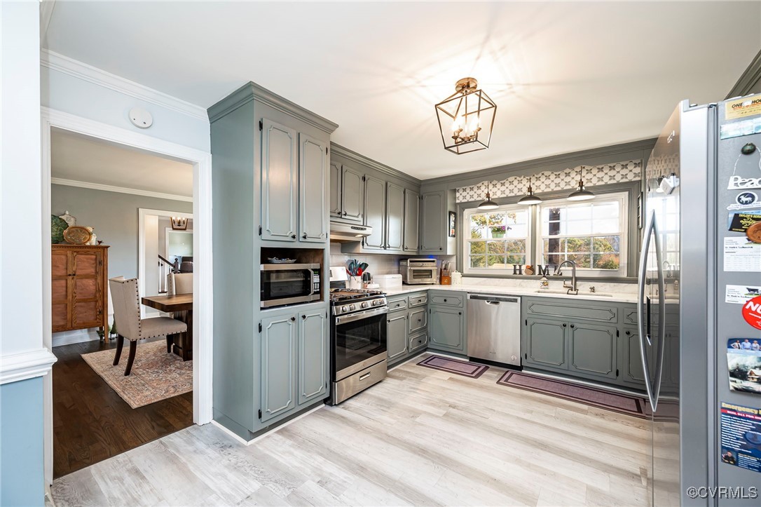3830 Leabough Road Goochland, VA 23063 - Photo 8 of 47 Kitchen with view to dining room