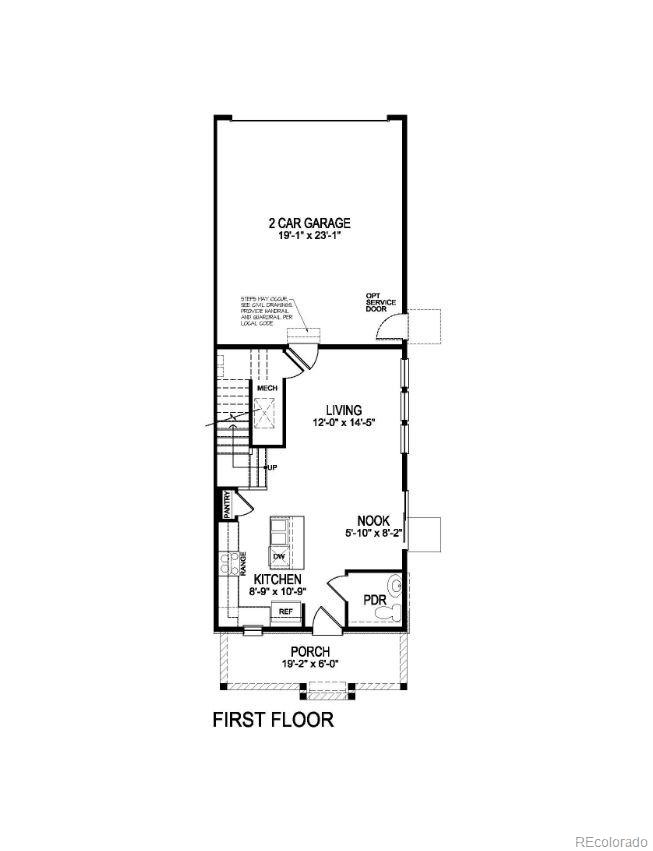 612 South Cabernet Avenue Fort Lupton, CO 80621 - Photo 48 of 49 a picture of a floor plan