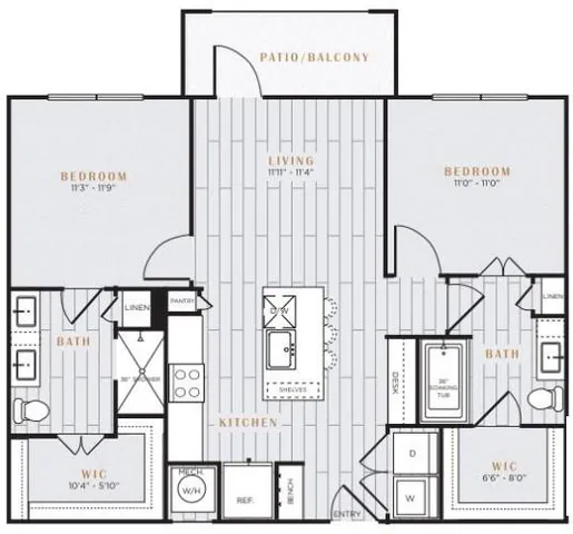 $1,841 | 9301 Brewer Boulevard, Unit 1309, Fort Worth, TX 76123