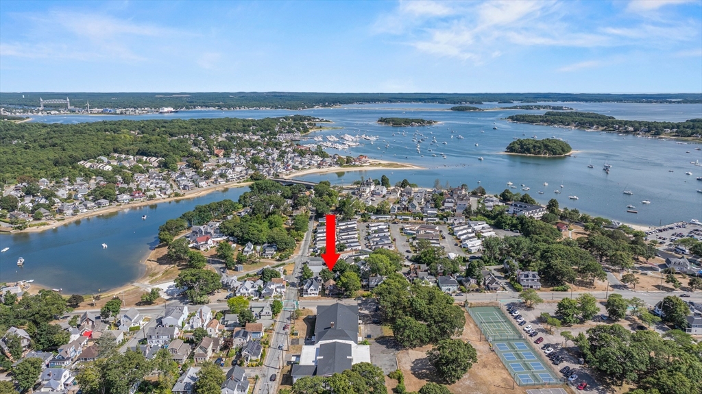 25 Union Avenue Wareham, MA 02558 - Photo 28 of 32 a view of a city and ocean view