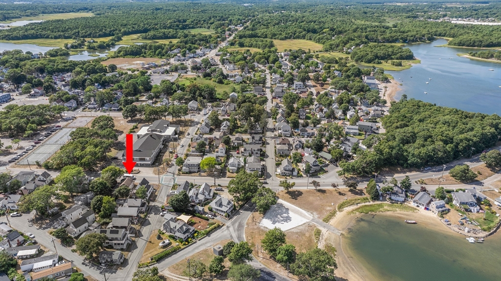 25 Union Avenue Wareham, MA 02558 - Photo 31 of 32 an aerial view of residential houses with outdoor space and trees