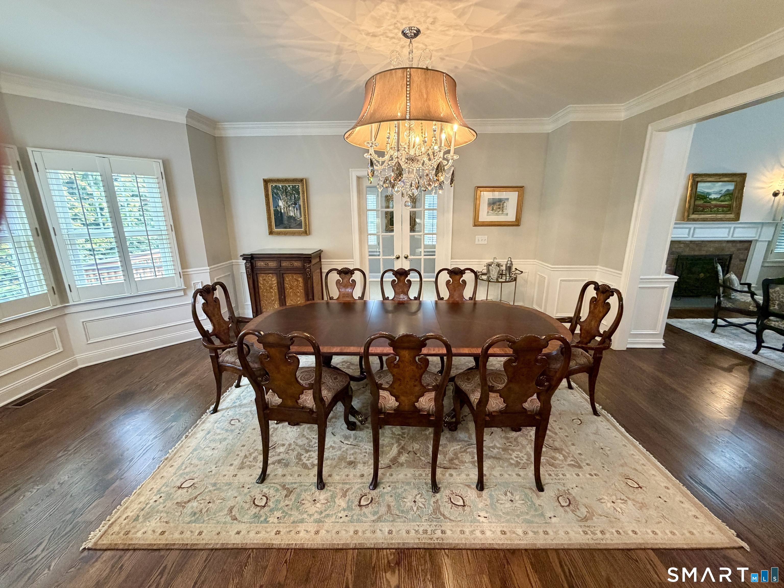 6 Winding Way, Unit 6 Trumbull, CT 06611 - Photo 10 of 37 a view of a dining room with furniture window and wooden floor