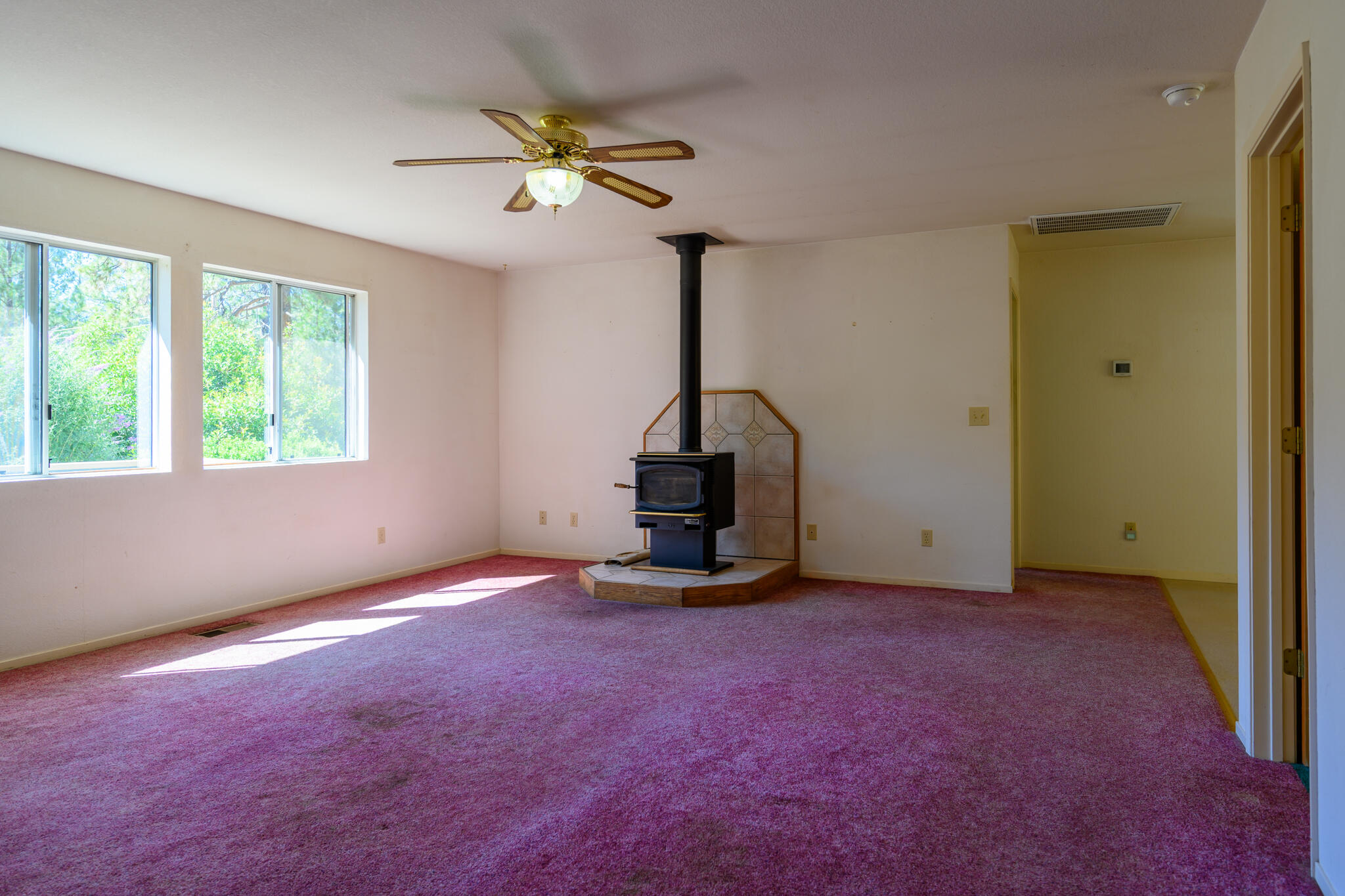 2307 Goose Ranch Road Lewiston, CA 96052 - Photo 5 of 37 a view of an empty room with a window