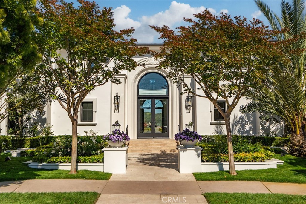 28 Shoreridge Newport Coast, CA 92657 - Photo 66 of 75 28 Shoreridge formal entrance at daylight