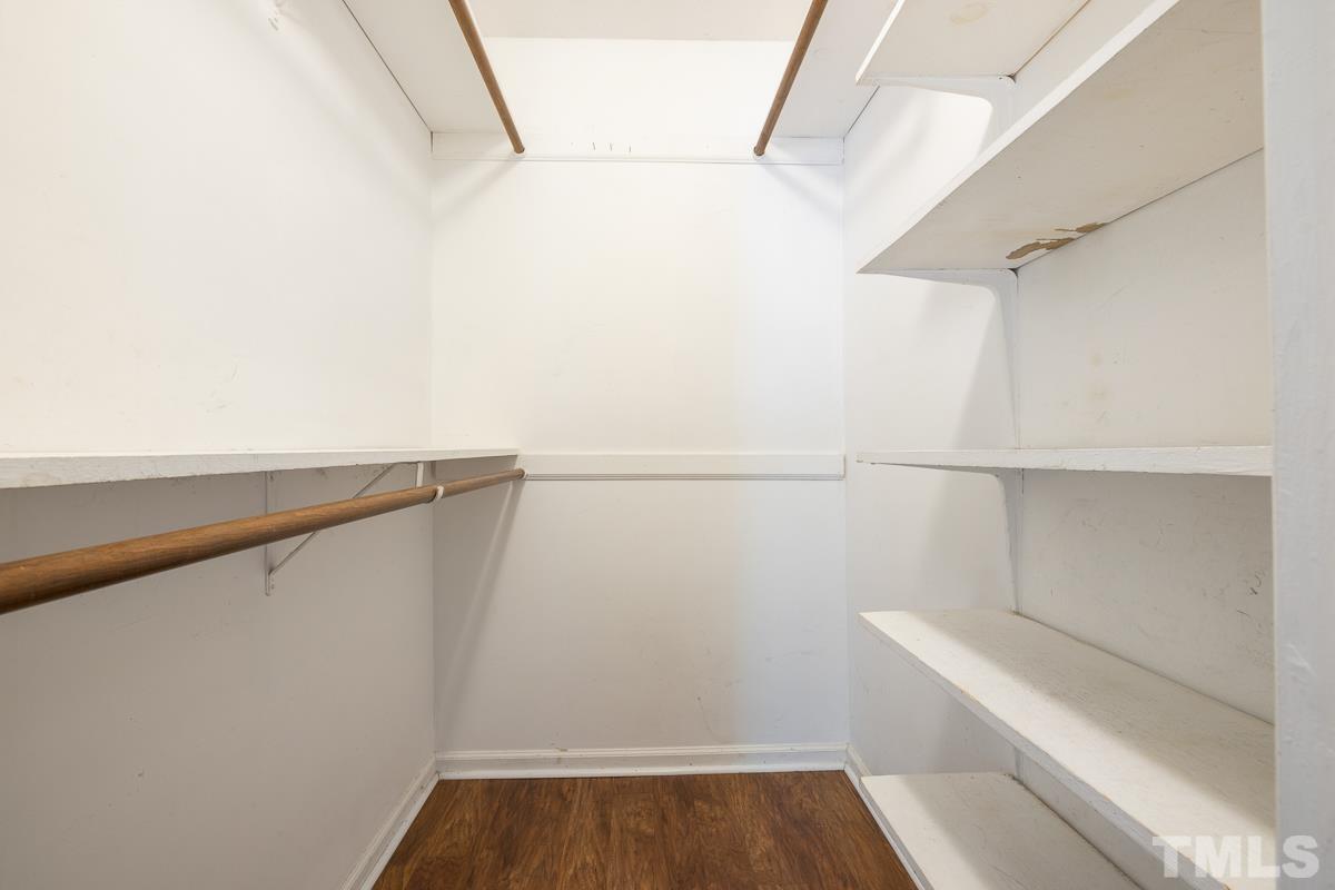 3604 Star Trek Court Raleigh, NC 27604 - Photo 13 of 24 a view of walk in closet with empty racks