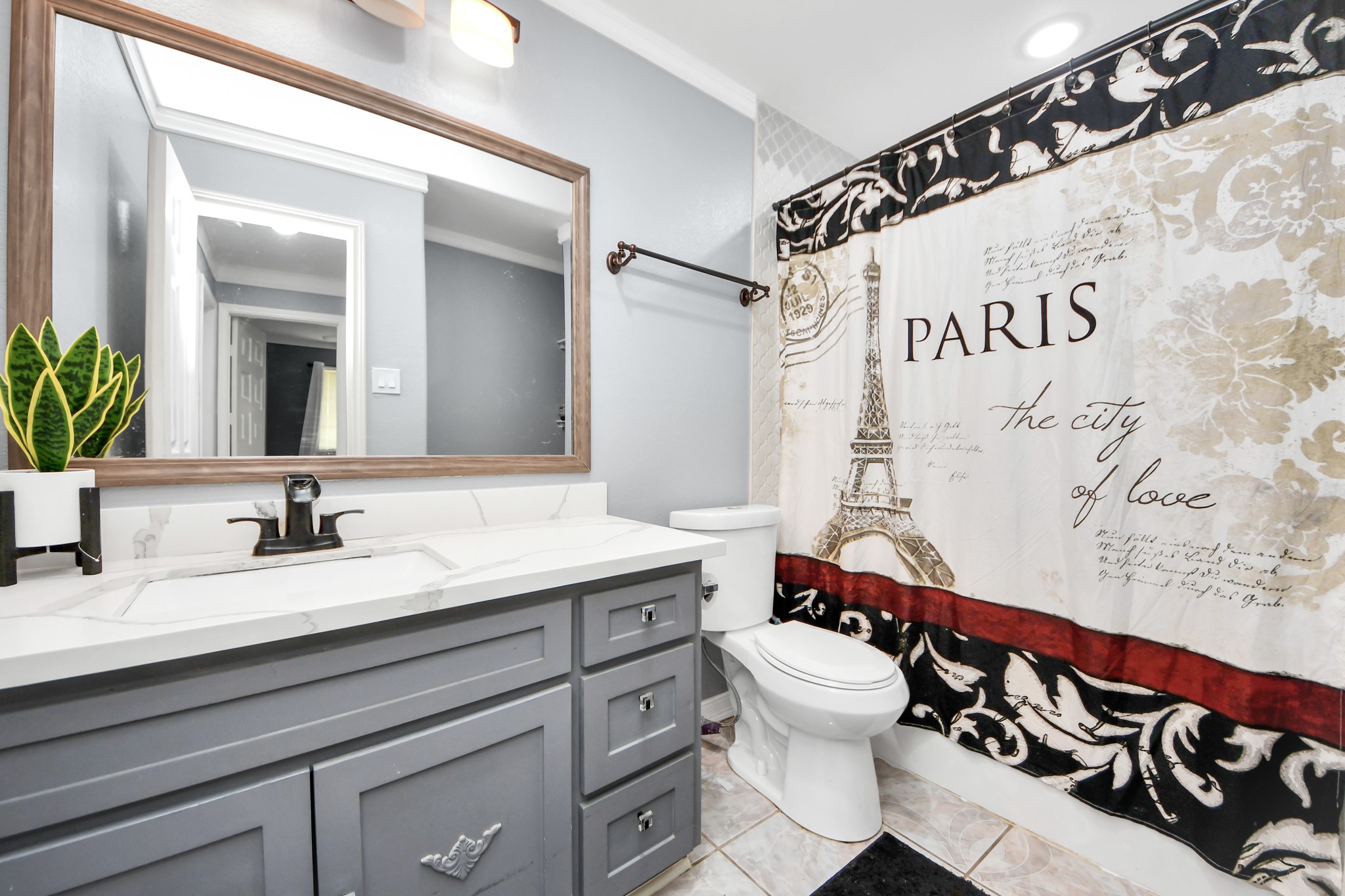 1359 Littleport Lane Channelview, TX 77530 - Photo 12 of 32 a bathroom with a sink and a mirror
