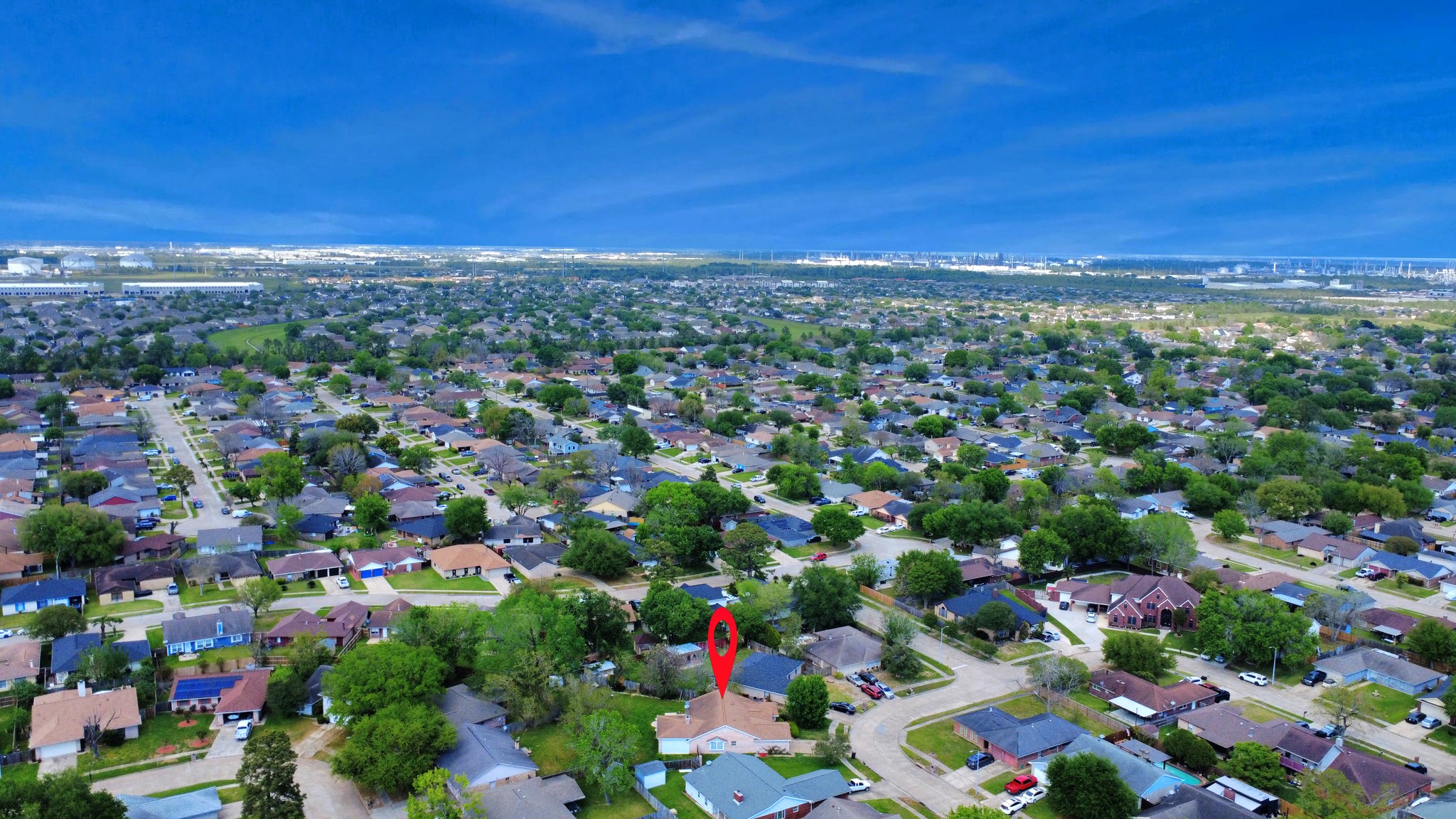 1359 Littleport Lane Channelview, TX 77530 - Photo 31 of 32 a view of city and mountain