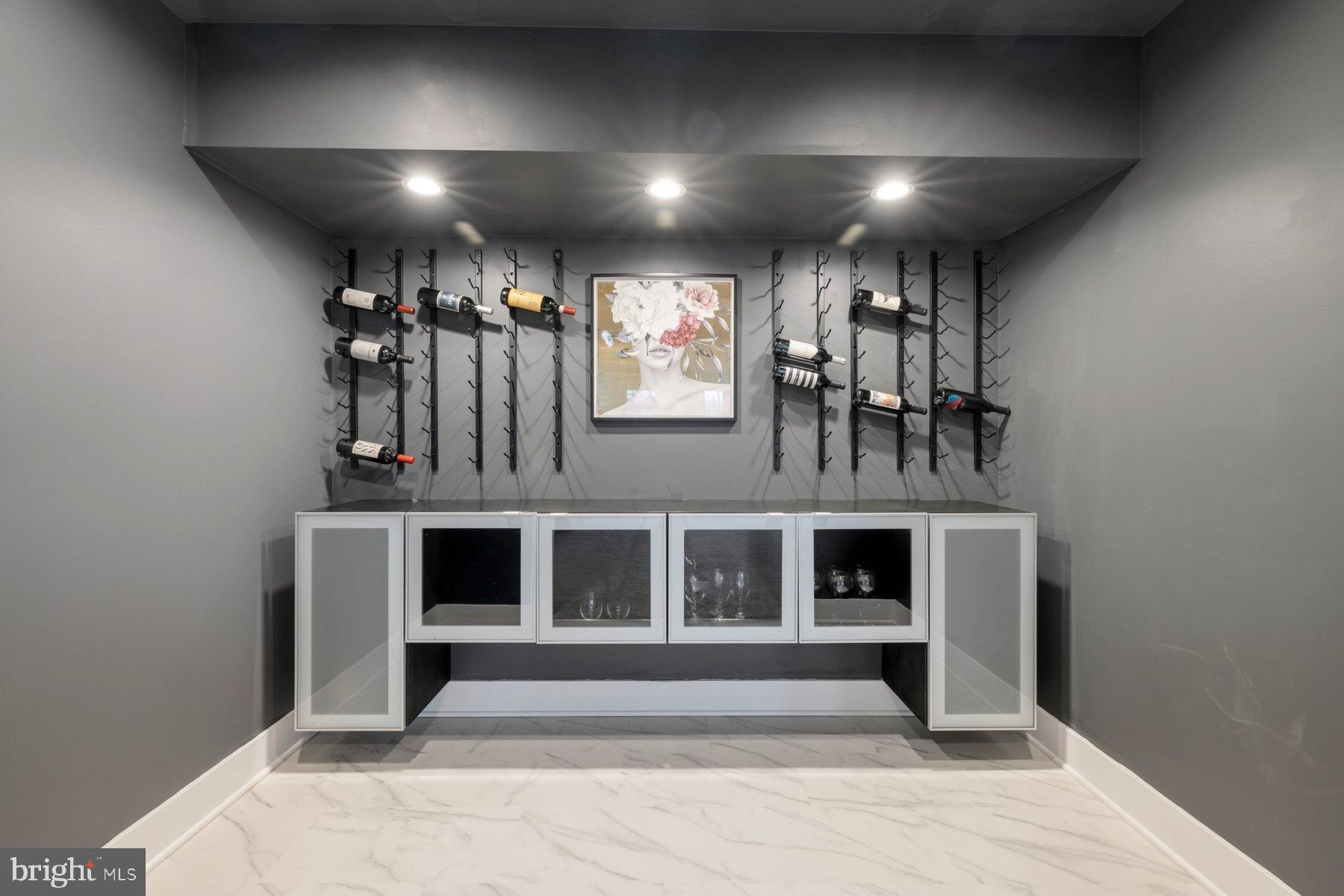 6713 Box Turtle Court New Market, MD 21774 - Photo 49 of 70 Gorgeous wine room with built ins.