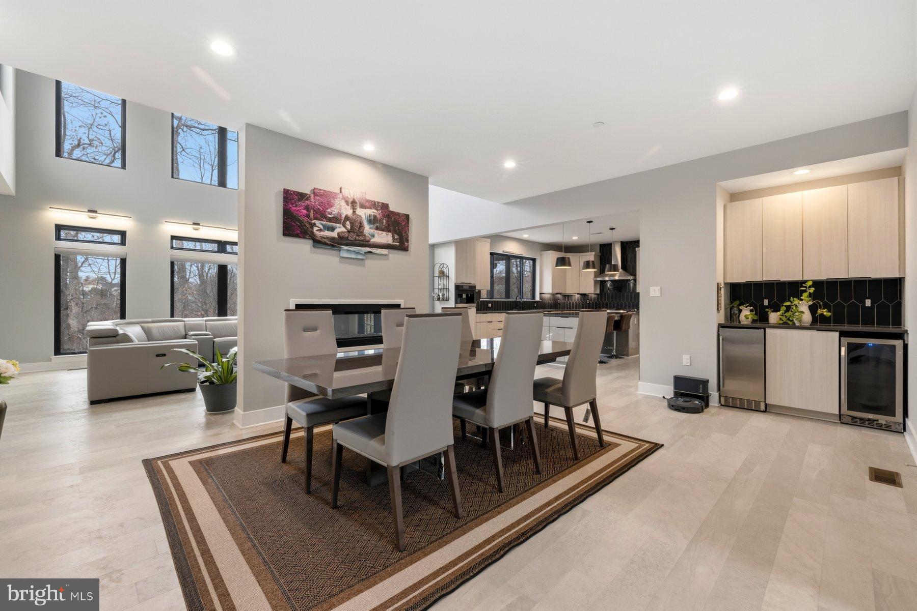 6713 Box Turtle Court New Market, MD 21774 - Photo 10 of 70 Dining overlooking kitchen and bar station.