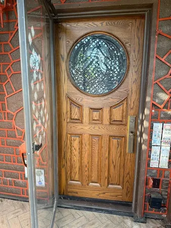 a view of entry way with wooden floor