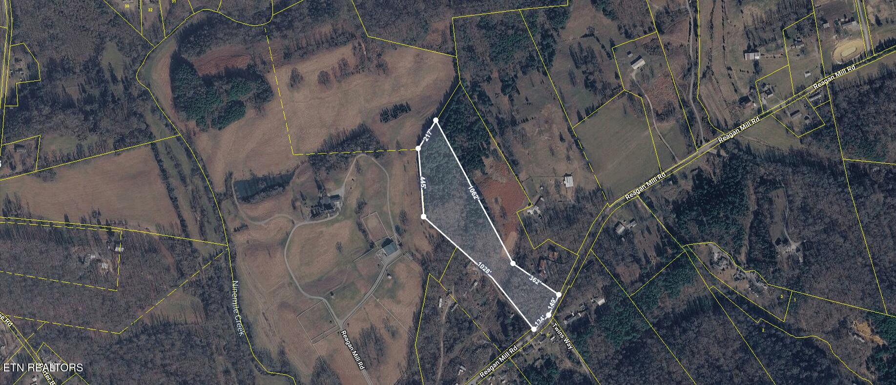 1919 Reagan Mill Road Maryville, TN 37803 - Photo 5 of 15 Parcel Map