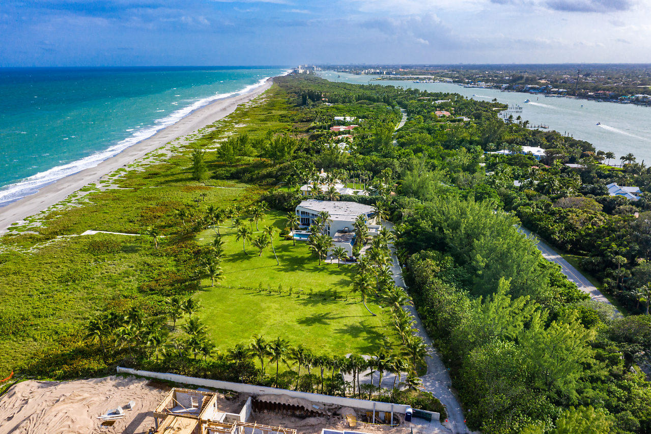 481 South Beach Road Hobe Sound, FL 33455 - Photo 2 of 12 Aerial