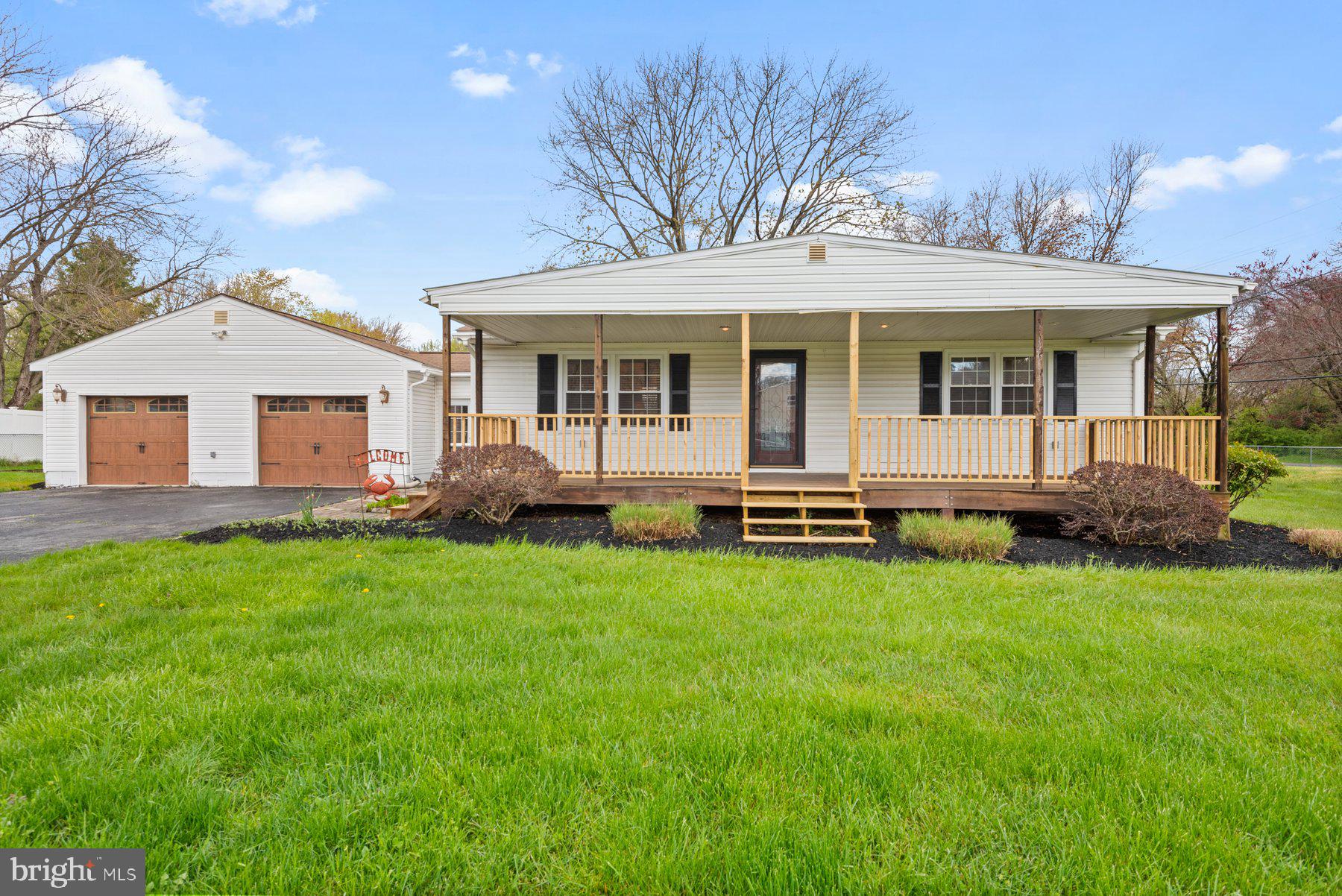 1304 Little Creek Road Chester, MD 21619 - Photo 1 of 27 Cozy Rancher on Large Corner Lot w/ 2 Car Garage