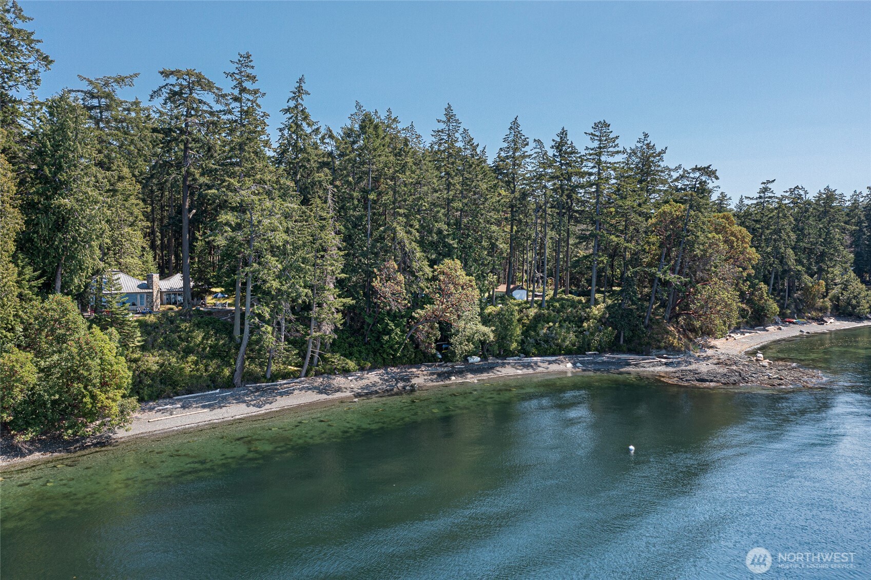 30 Smugglers Cove Road Friday Harbor, WA 98250 - Photo 18 of 39 a view of a lake with houses