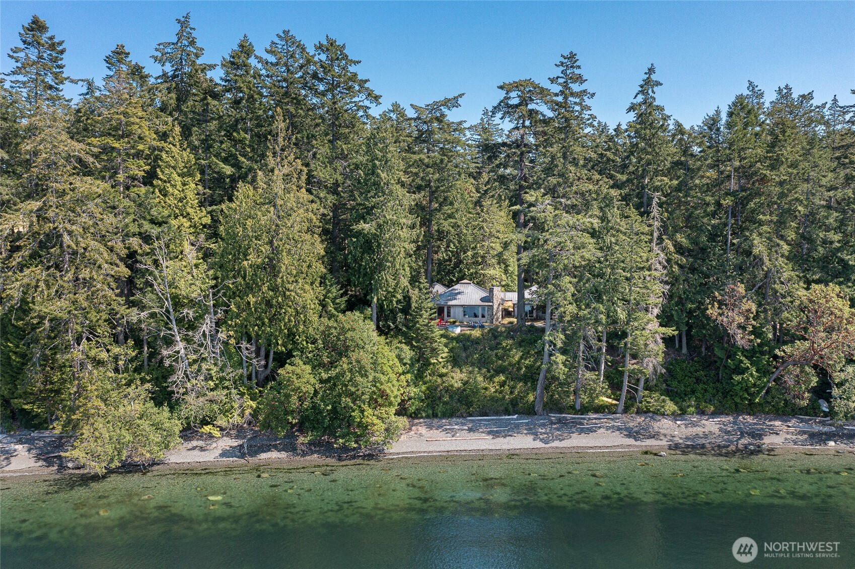 30 Smugglers Cove Road Friday Harbor, WA 98250 - Photo 2 of 39 an aerial view of residential house with outdoor space
