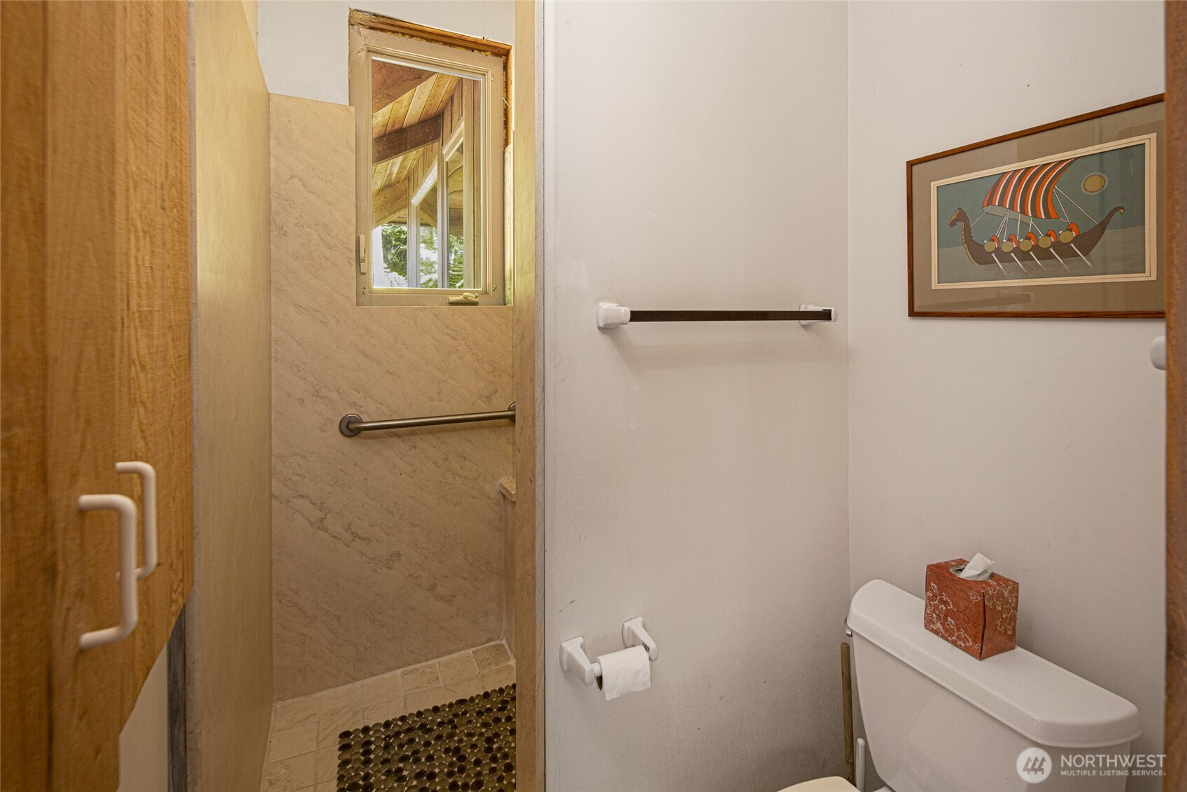 30 Smugglers Cove Road Friday Harbor, WA 98250 - Photo 26 of 39 a bathroom with a toilet and a shower