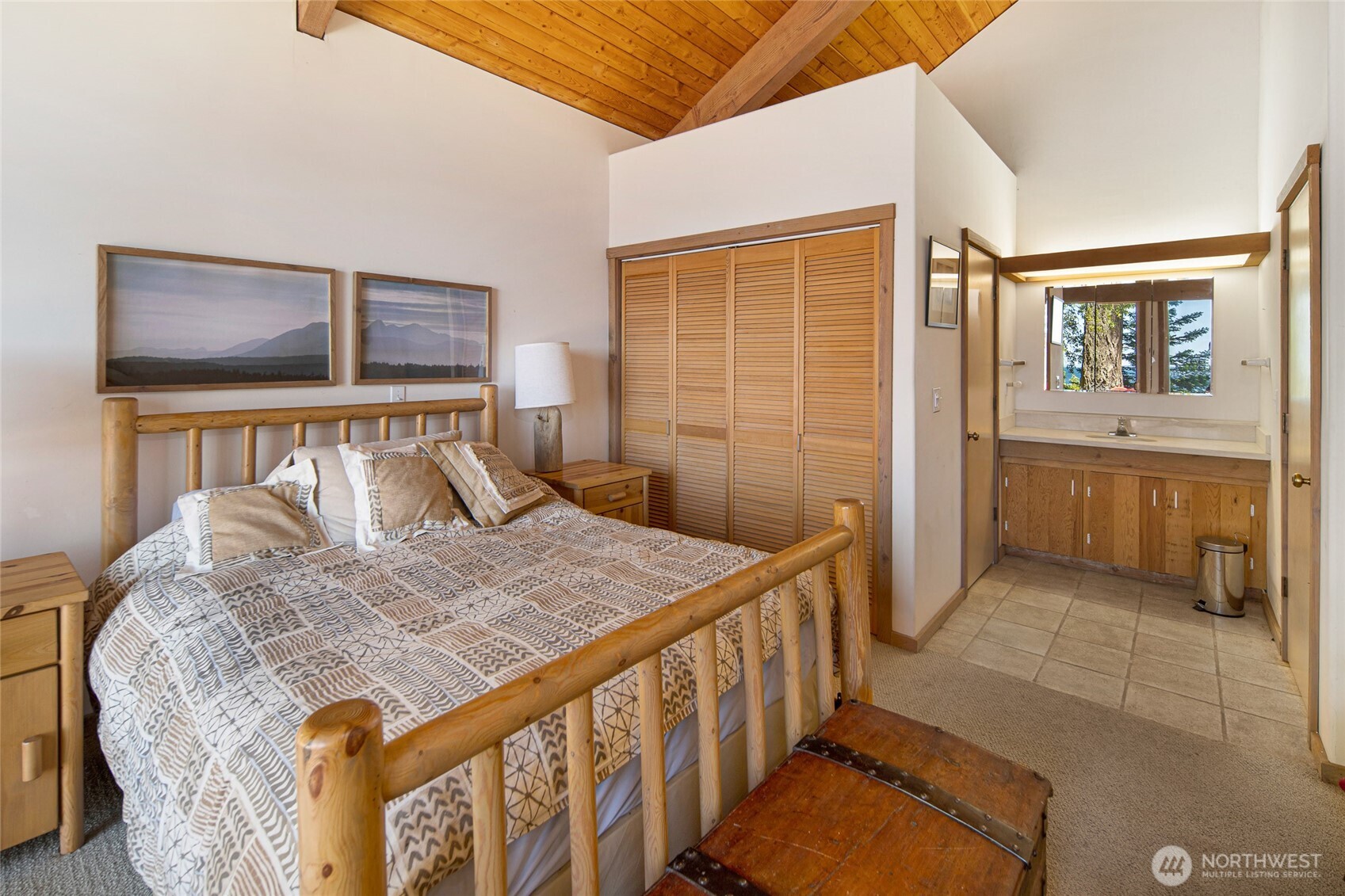 30 Smugglers Cove Road Friday Harbor, WA 98250 - Photo 27 of 39 a bedroom with a bed and window