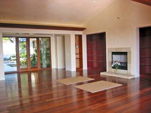 901 Alston Road Santa Barbara, CA 93108 - Photo 3 of 7 a view of a room with wooden floor and floor to ceiling window