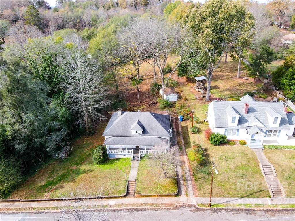199 North Meridian Street Rutherfordton, NC 28139 - Photo 34 of 39 an aerial view of a house with a yard