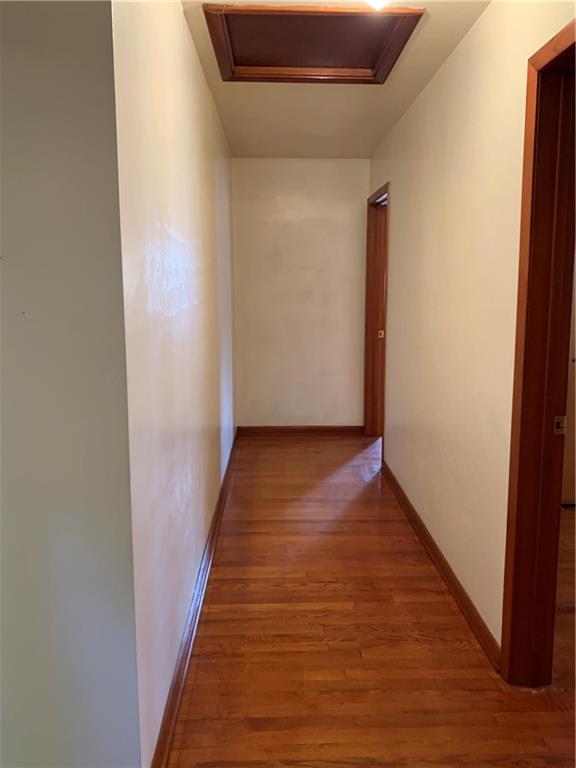 861 Franklin Road Slippery Rock, PA 16057 - Photo 7 of 9 a view of hallway with wooden floor