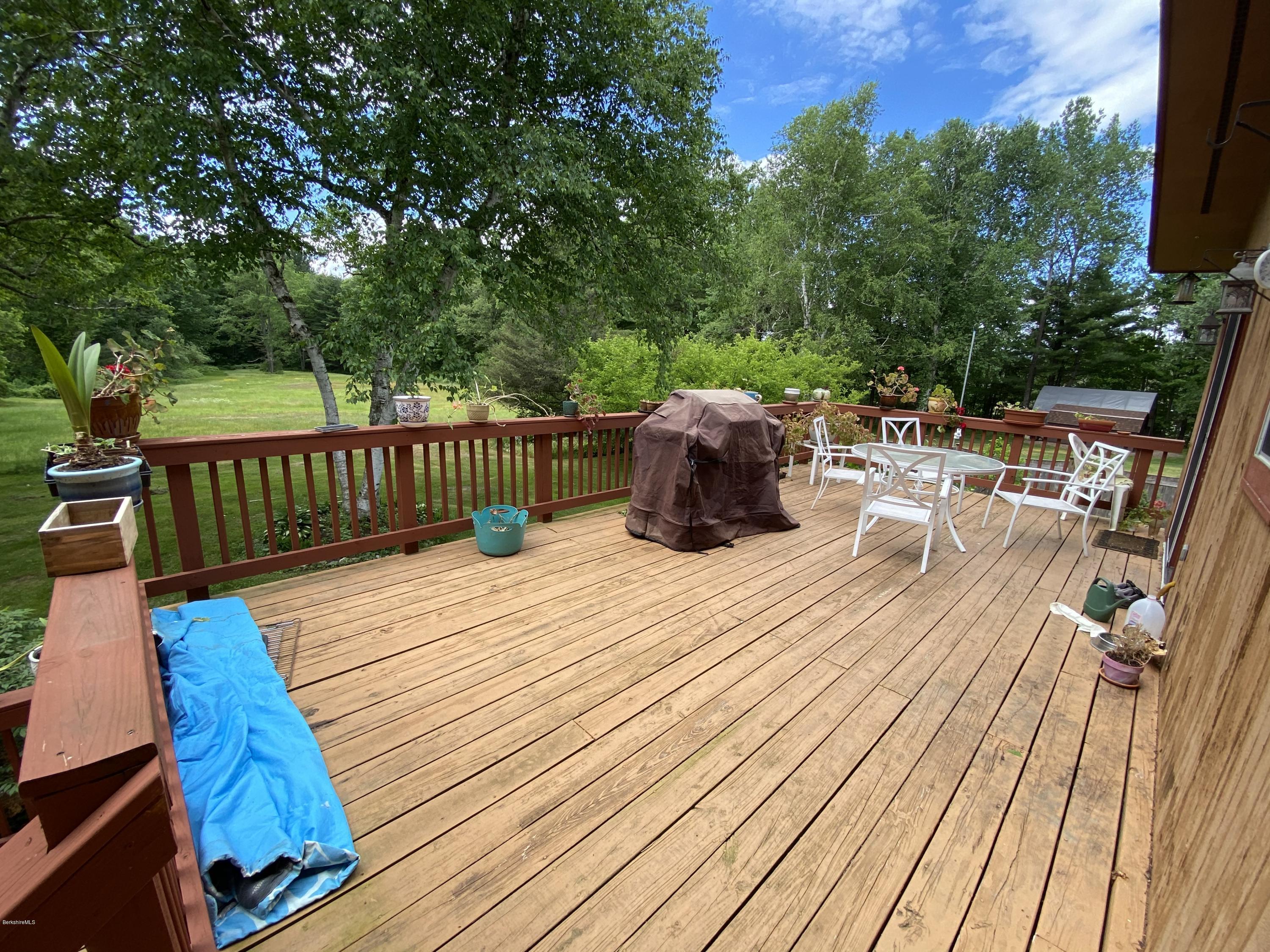 284 Dalton Division Road Pittsfield, MA 01201 - Photo 27 of 39 Back deck