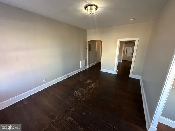 wooden floor in an empty room