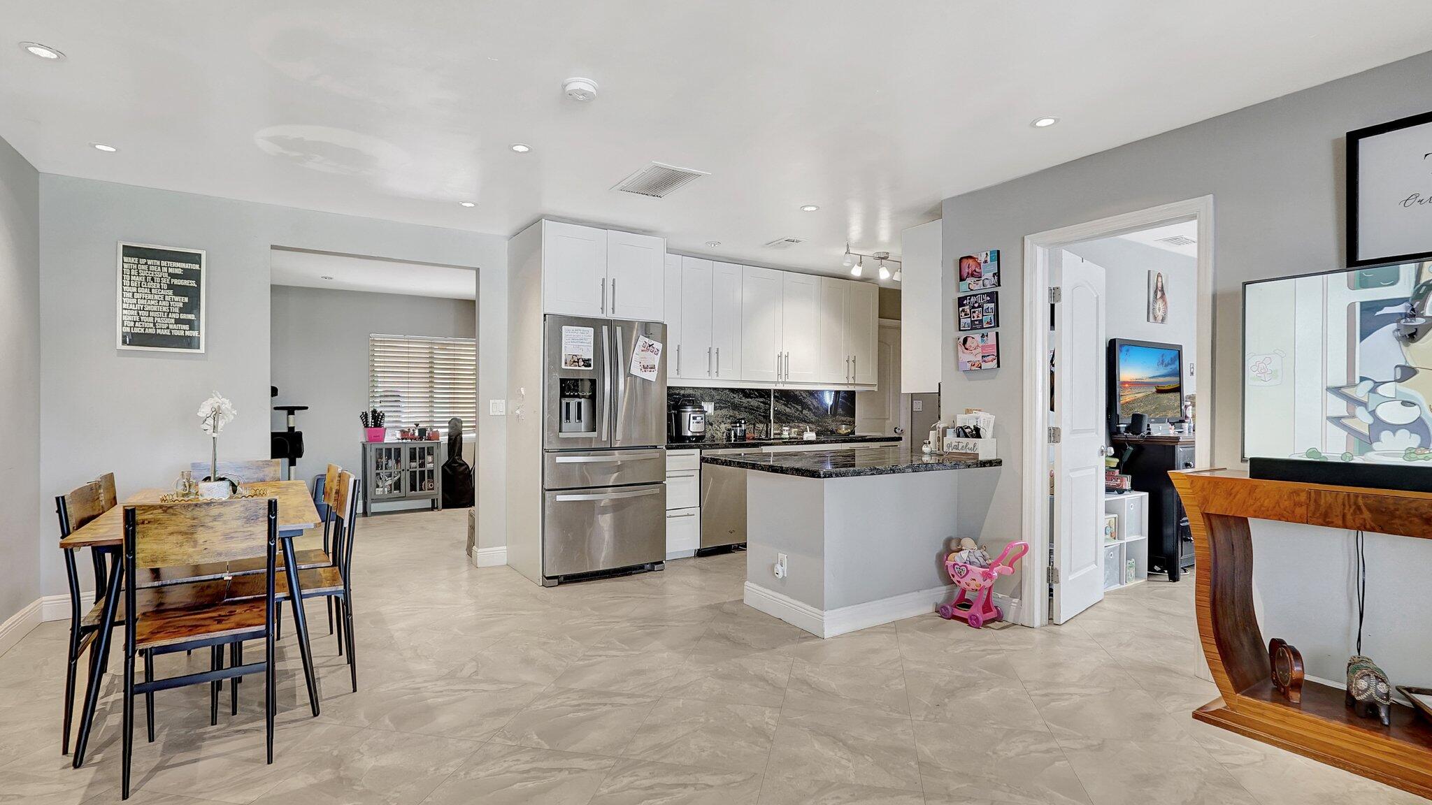 6830 Simms Street Hollywood, FL 33024 - Photo 4 of 13 Living room/kitchen
