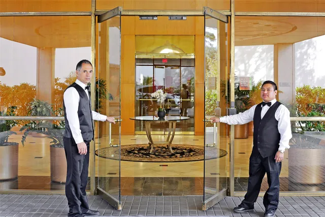 a room with gym equipment