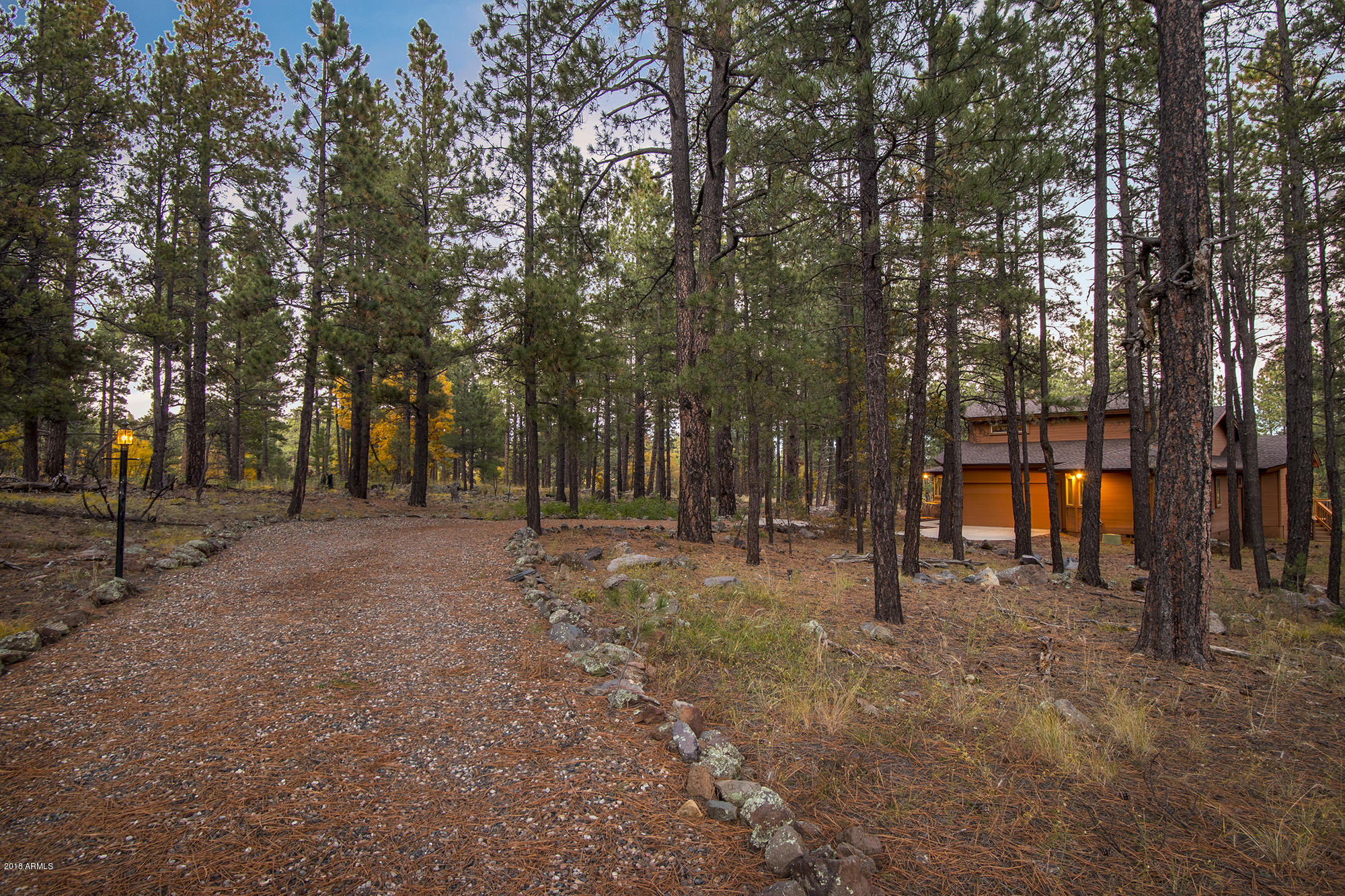3717 Griffiths Spring Flagstaff, AZ 86005 - Photo 4 of 30 04_Twilight Front4