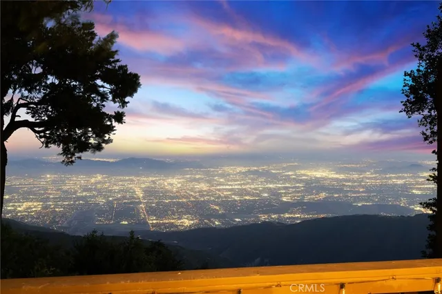 a view of city and ocean