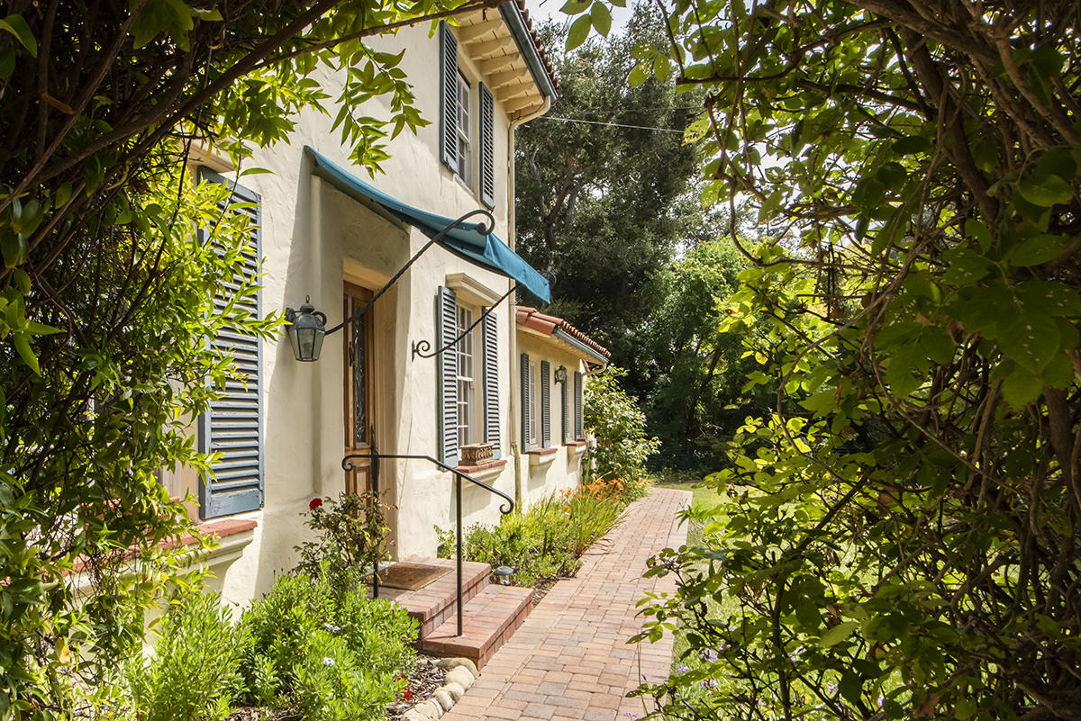 240 Oak Road Santa Barbara, CA 93108 - Photo 1 of 5 a view of a house with a small yard