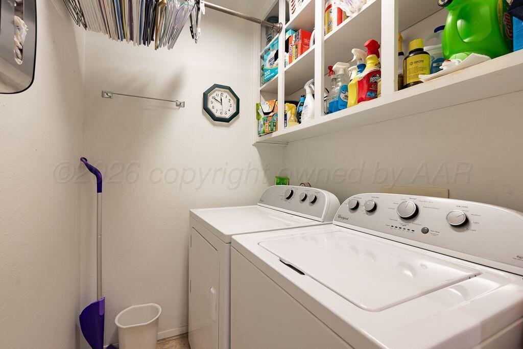 5116 Kirk Drive Amarillo, TX 79110 - Photo 11 of 16 Kirk_laundry