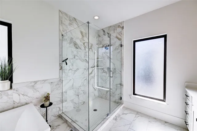 a view of a house with many windows